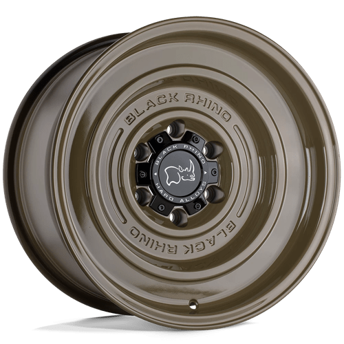 Black Rhino Hard Alloys | SOLID | 17.0x9.50 | 6X139.7 | -12 | GLOSS ALLIGATOR GREEN