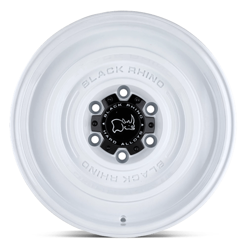 Black Rhino Hard Alloys | SOLID | 17.0x9.50 | 6X139.7 | -12 | GLOSS WHITE
