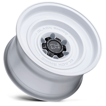Black Rhino Hard Alloys | SOLID | 17.0x9.50 | 6X139.7 | -12 | GLOSS WHITE