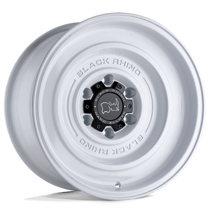 Black Rhino Hard Alloys | SOLID | 17.0x9.50 | 6X139.7 | -12 | GLOSS WHITE