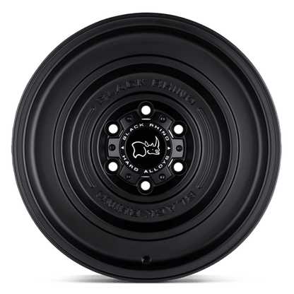 Black Rhino Hard Alloys | SOLID | 17.0x9.50 | 6X139.7 | -12 | MATTE BLACK