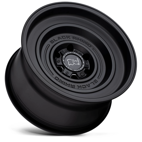 Black Rhino Hard Alloys | SOLID | 17.0x9.50 | 6X139.7 | -12 | MATTE BLACK