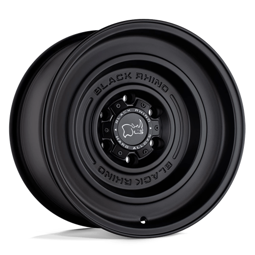 Black Rhino Hard Alloys | SOLID | 17.0x9.50 | 6X139.7 | -12 | MATTE BLACK