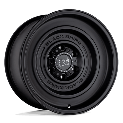 Black Rhino Hard Alloys | SOLID | 17.0x9.50 | 6X139.7 | -12 | MATTE BLACK