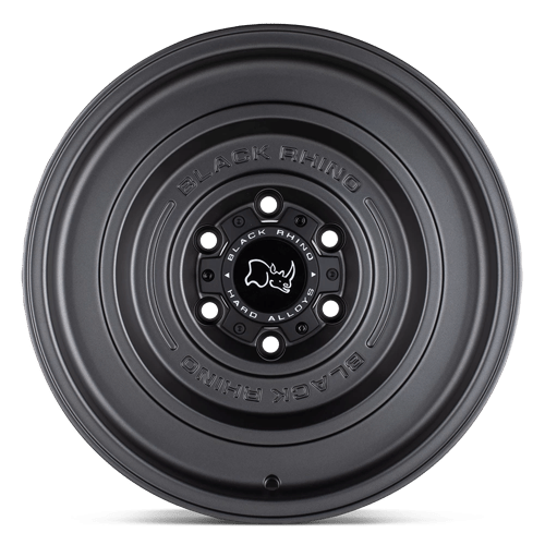 Black Rhino Hard Alloys | SOLID | 17.0x9.50 | 6X139.7 | -12 | MATTE GUN BLACK