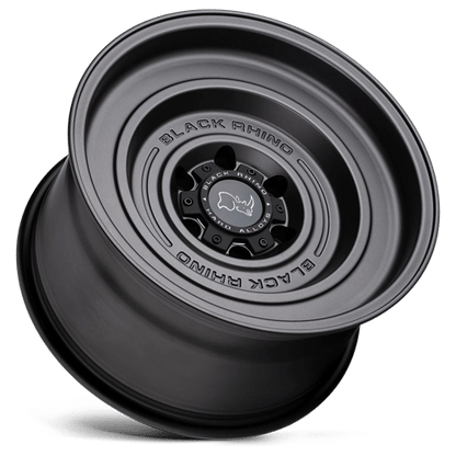 Black Rhino Hard Alloys | SOLID | 17.0x9.50 | 6X139.7 | -12 | MATTE GUN BLACK