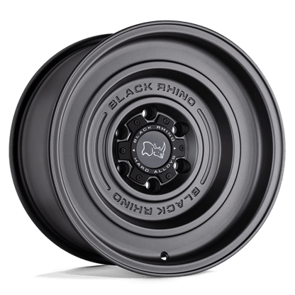 Black Rhino Hard Alloys | SOLID | 17.0x9.50 | 6X139.7 | -12 | MATTE GUN BLACK