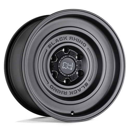 Black Rhino Hard Alloys | SOLID | 17.0x9.50 | 5X127 | -18 | MATTE GUN BLACK