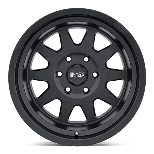 Black Rhino Hard Alloys | STADIUM | 17.0x8.50 | 6X114.3 | 0 | MATTE BLACK