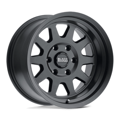 Black Rhino Hard Alloys | STADIUM | 17.0x8.50 | 6X139.7 | 0 | MATTE BLACK