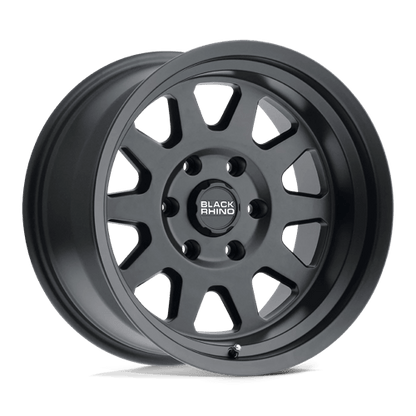 Black Rhino Hard Alloys | STADIUM | 17.0x9.50 | 6X139.7 | -18 | MATTE BLACK