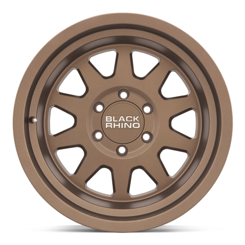 Black Rhino Hard Alloys | STADIUM | 17.0x9.50 | 6X139.7 | -18 | MATTE BRONZE