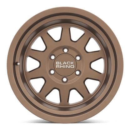 Black Rhino Hard Alloys | STADIUM | 17.0x8.50 | 6X114.3 | 0 | MATTE BRONZE