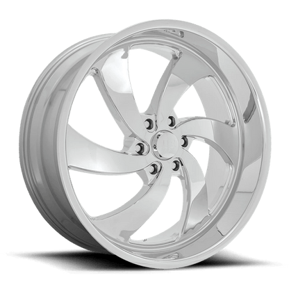US Mag 1PC | U132 DESPERADO | 24.0x10.00 | 6X139.7 | 25 | CHROME