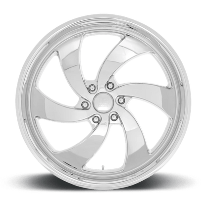 US Mag 1PC | U132 DESPERADO | 24.0x9.00 | 6X139.7 | 25 | CHROME