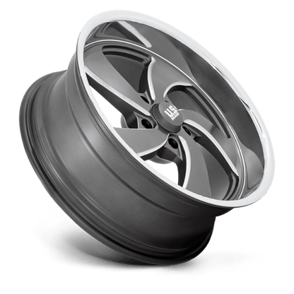 US Mag 1PC | U133 DESPERADO | 20.0x9.50 | 5X120.65 | 1 | ANTHRACITE MILLED DIAM-CUT LIP
