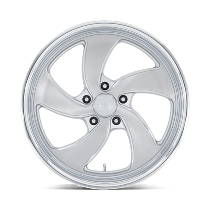 US Mag 1PC | U134 DESPERADO | 20.0x8.00 | 5X127 | 1 | SILVER BRUSH FACE MILL DC-LIP