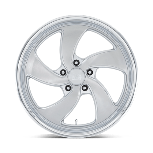 US Mag 1PC | U134 DESPERADO | 20.0x8.00 | 5X120.65 | 1 | SILVER BRUSH FACE MILL DC-LIP