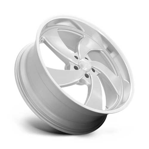 US Mag 1PC | U134 DESPERADO | 24.0x9.00 | 5X120.65 | 1 | SILVER BRUSH FACE MILL DC-LIP