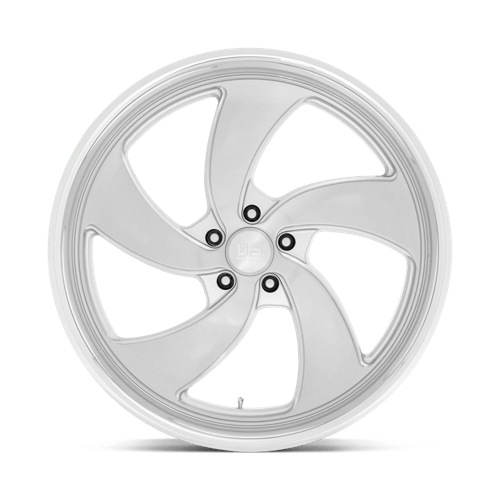 US Mag 1PC | U134 DESPERADO | 24.0x9.00 | 5X120.65 | 1 | SILVER BRUSH FACE MILL DC-LIP