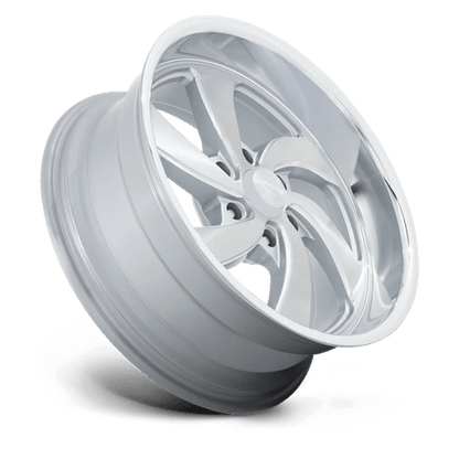 US Mag 1PC | U134 DESPERADO | 20.0x9.50 | 6X139.7 | 1 | SILVER BRUSH FACE MILL DC-LIP
