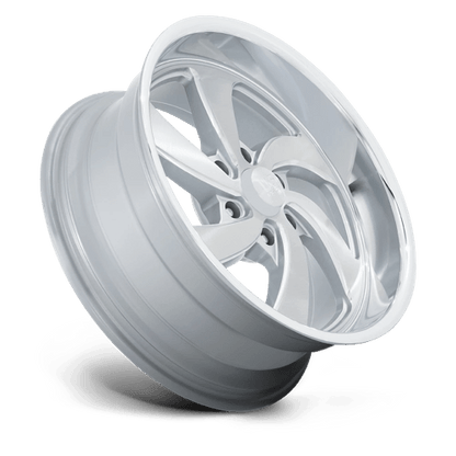 US Mag 1PC | U134 DESPERADO | 20.0x8.00 | 6X139.7 | 1 | SILVER BRUSH FACE MILL DC-LIP