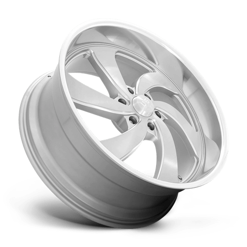 US Mag 1PC | U134 DESPERADO | 24.0x9.00 | 6X139.7 | 25 | SILVER BRUSH FACE MILL DC-LIP