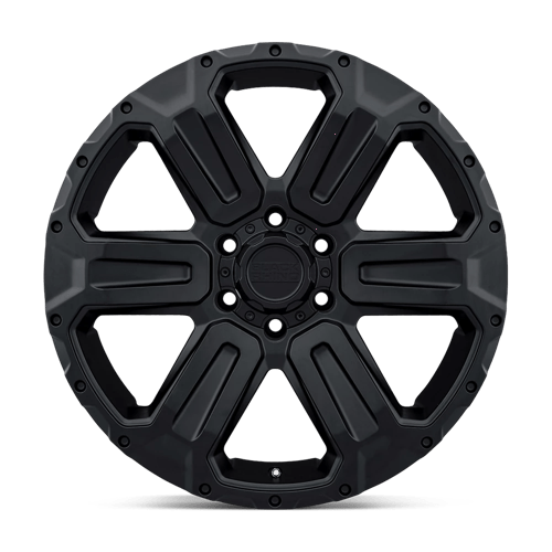 Black Rhino Hard Alloys | WANAKA | 17.0x8.50 | 6X135 | 12 | MATTE BLACK