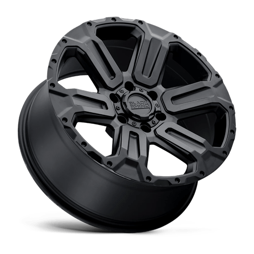 Black Rhino Hard Alloys | WANAKA | 17.0x8.50 | 6X135 | 12 | MATTE BLACK