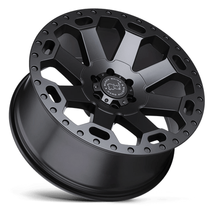 Black Rhino Hard Alloys | WARLORD | 20.0x9.00 | 5X150 | 12 | MATTE GUNMETAL