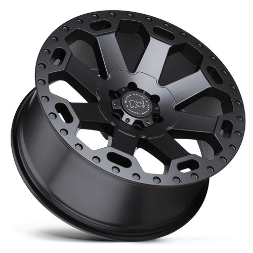 Black Rhino Hard Alloys | WARLORD | 17.0x9.00 | 6X120 | 12 | MATTE GUNMETAL