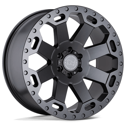 Black Rhino Hard Alloys | WARLORD | 18.0x8.00 | 5X114.3 | 35 | MATTE GUNMETAL