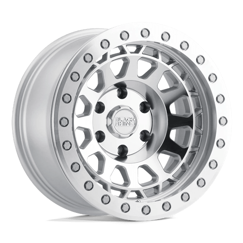 Black Rhino Hard Alloys | PRIMM | 18.0x9.50 | 8X170 | 0 | SILVER W/ MIRROR FACE MACH RG