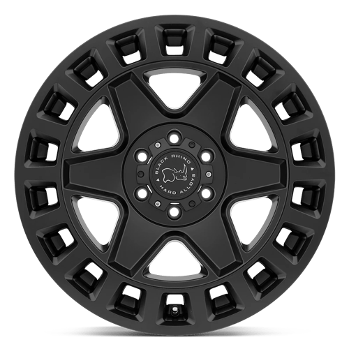 Black Rhino Hard Alloys | YORK | 17.0x8.00 | 6X130 | 52 | MATTE BLACK