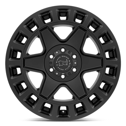 Black Rhino Hard Alloys | YORK | 17.0x8.00 | 6X130 | 52 | MATTE BLACK