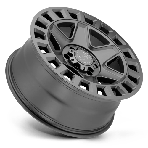 Black Rhino Hard Alloys | YORK | 17.0x8.00 | 6X130 | 38 | MATTE GUNMETAL