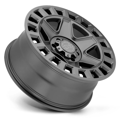 Black Rhino Hard Alloys | YORK | 17.0x8.00 | 6X130 | 52 | MATTE GUNMETAL