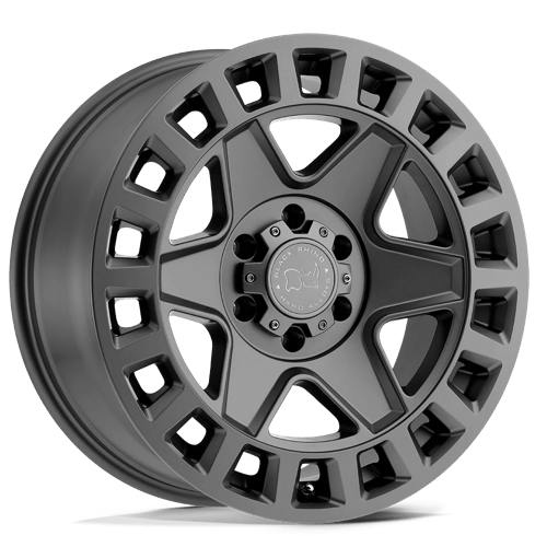 Black Rhino Hard Alloys | YORK | 17.0x8.00 | 6X130 | 52 | MATTE GUNMETAL