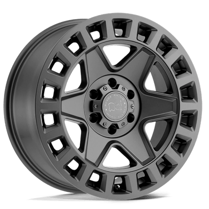 Black Rhino Hard Alloys | YORK | 17.0x8.00 | 6X130 | 52 | MATTE GUNMETAL